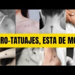 Tatuaje lirio minimalista: delicadeza y estilo en tu piel